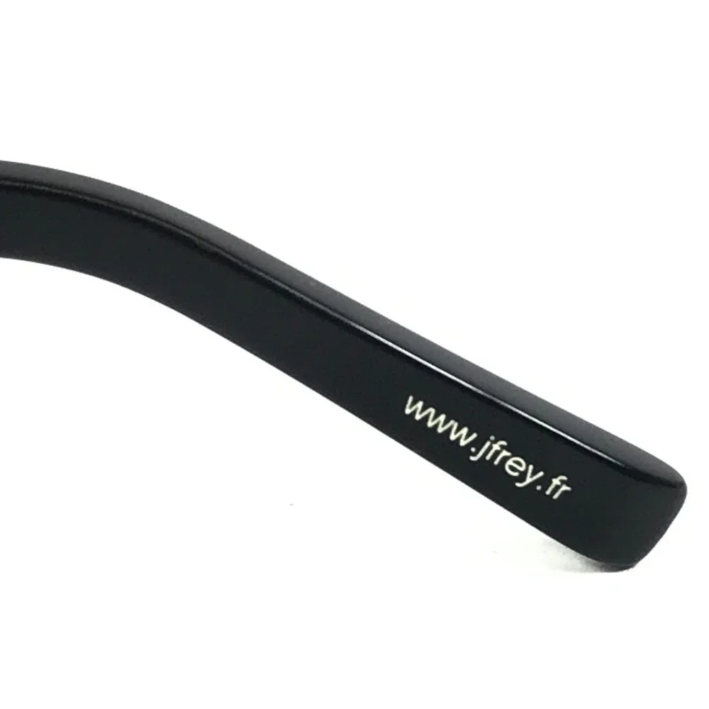 J.F. Rey Eyeglasses Frames JF2551 ST 0000 Black Asymetric Crystals 52-18-134